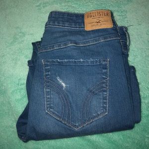 Hollister cropped jeans